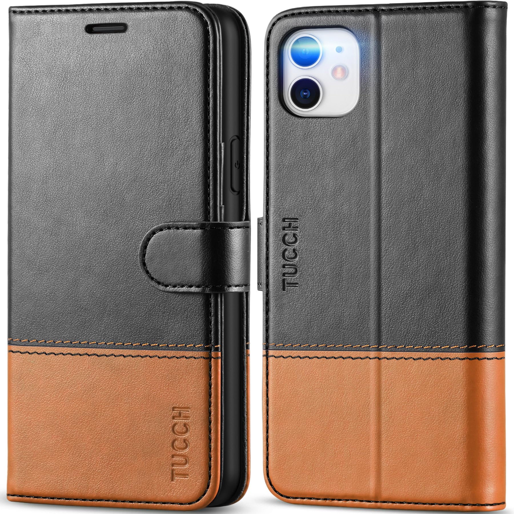 新品 TUCCH iPhone 11 対応 ケース iPhone 11 ケース 手帳型 カード